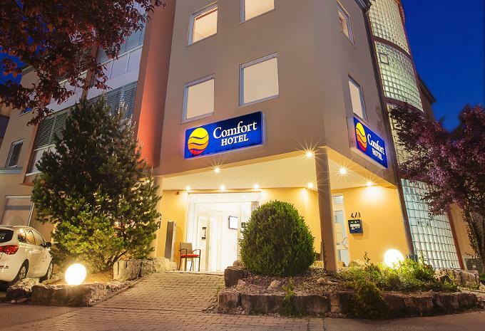 Comfort Hotel Ulm/Blaustein Exterior foto